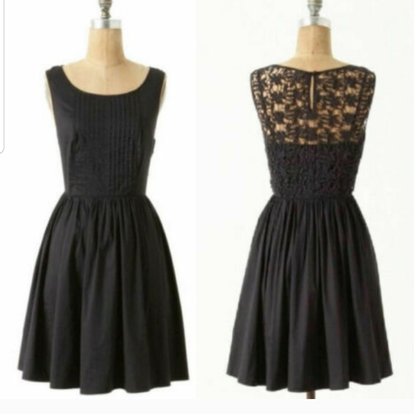 Anthropologie Dresses & Skirts - ANTHRO Moulinette Soeurs Black Dress 14